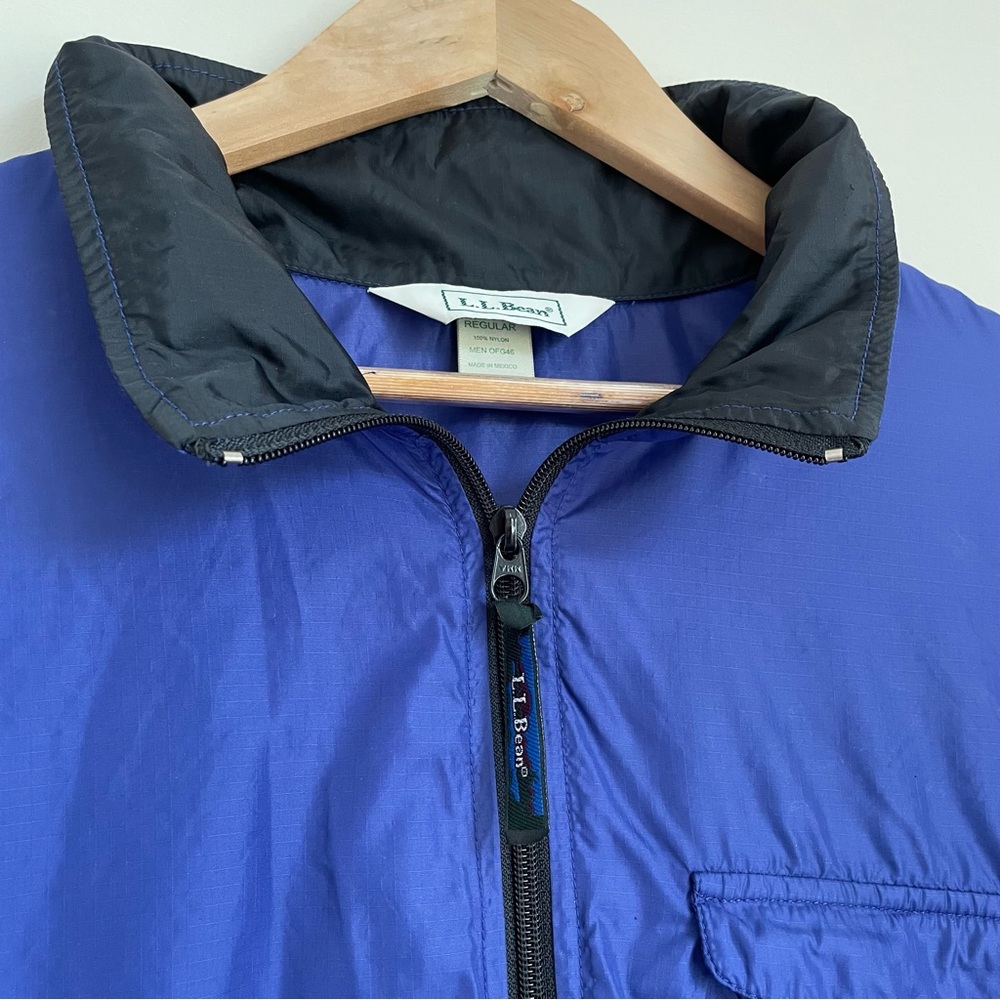 L.L.Bean Purple Windbreaker - Picture 8 of 10